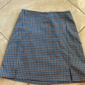 Brandy Melville plaid skirt